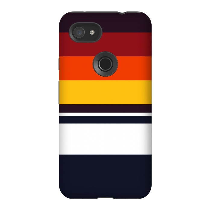 Pixel 3AXL StrongFit Sunset Retro by TMSarts