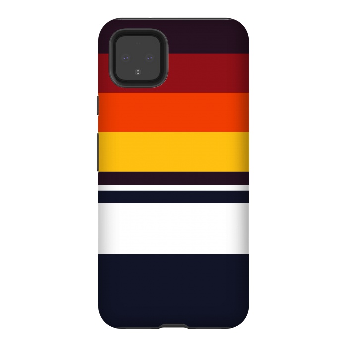Pixel 4XL StrongFit Sunset Retro by TMSarts
