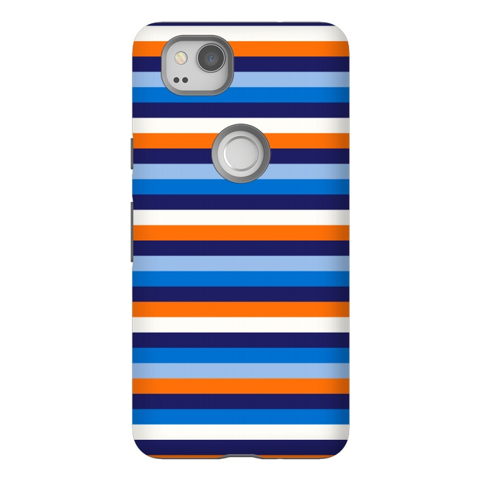Pixel 2 StrongFit Repeating Blue by TMSarts