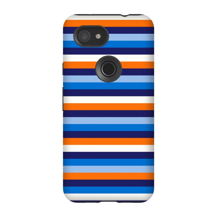 Pixel 3A StrongFit Repeating Blue by TMSarts