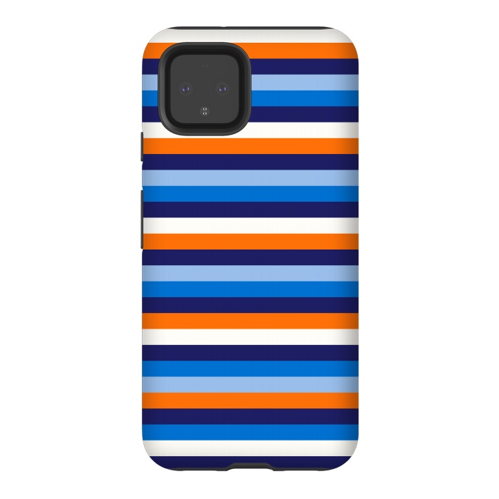 Pixel 4 StrongFit Repeating Blue by TMSarts
