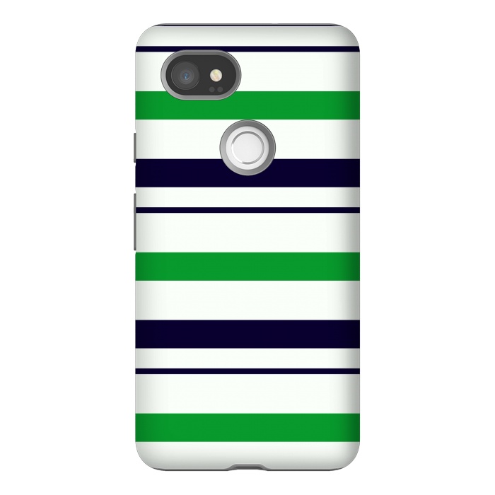 Pixel 2XL StrongFit Green White by TMSarts