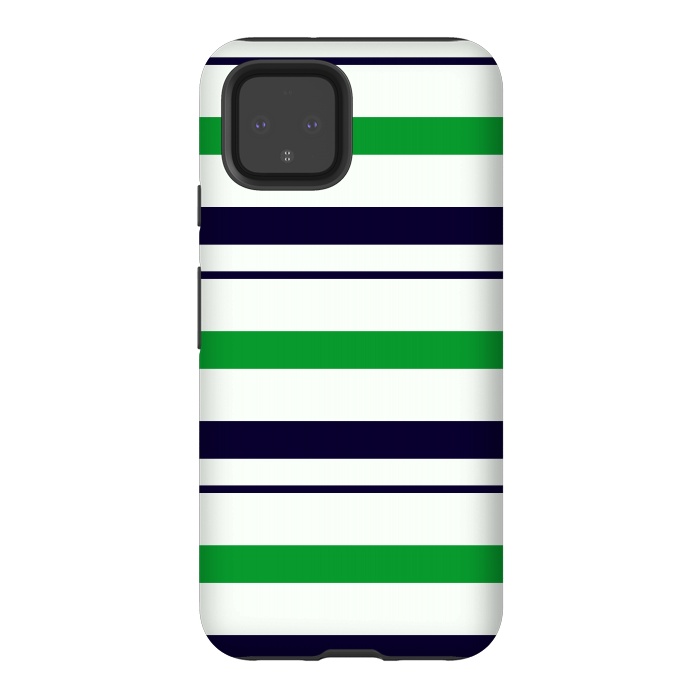 Pixel 4 StrongFit Green White by TMSarts