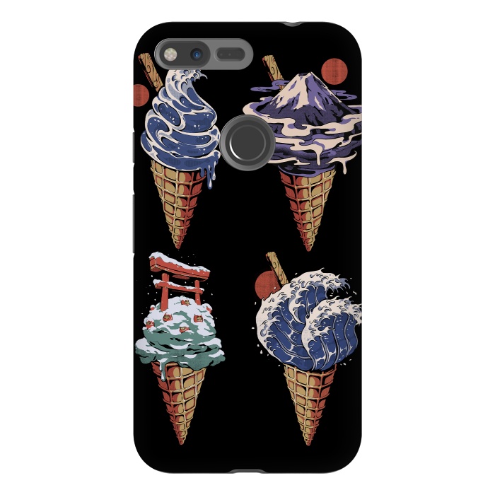 Pixel XL StrongFit Japanese Ice Creams by Ilustrata