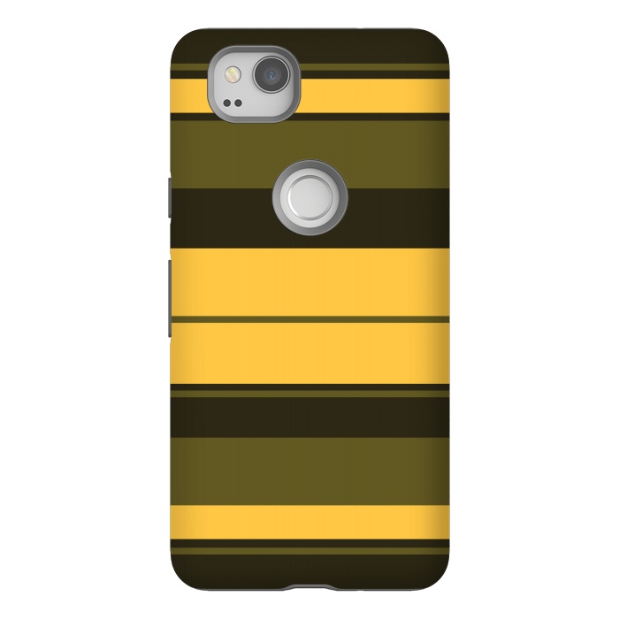 Pixel 2 StrongFit Vintage Yellow by TMSarts