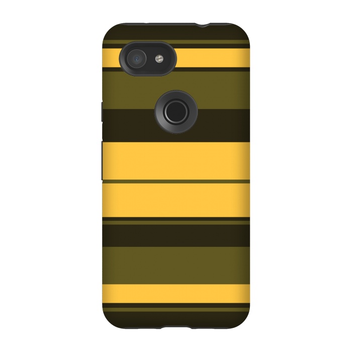Pixel 3A StrongFit Vintage Yellow by TMSarts