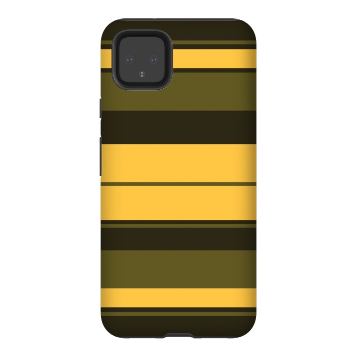 Pixel 4XL StrongFit Vintage Yellow by TMSarts