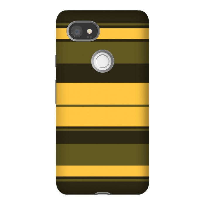 Pixel 2XL StrongFit Vintage Yellow by TMSarts