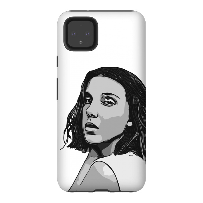 Pixel 4XL StrongFit Millie bobby brown by Jms