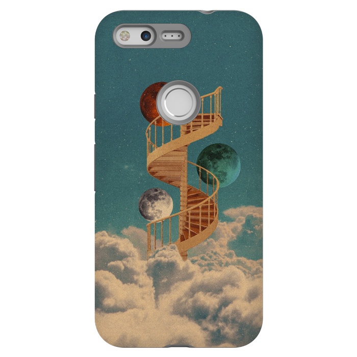 Pixel StrongFit Stairway to the moon by Eleaxart