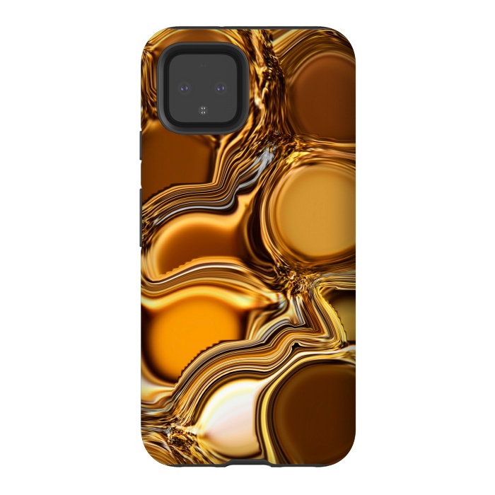 Pixel 4 StrongFit Golden Oil by Martina