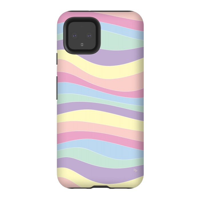 Pixel 4 StrongFit Pastel Waves by Martina