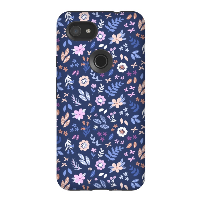 Pixel 3AXL StrongFit City Floral by Tishya Oedit