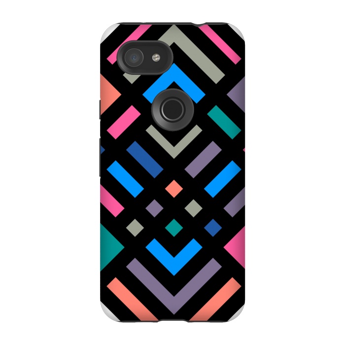 Pixel 3A StrongFit Aztec Colors by TMSarts