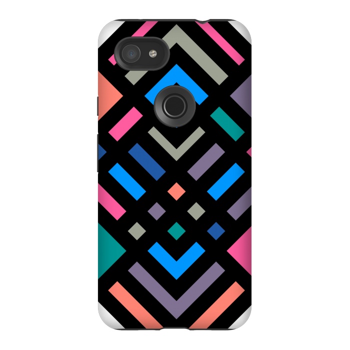 Pixel 3AXL StrongFit Aztec Colors by TMSarts