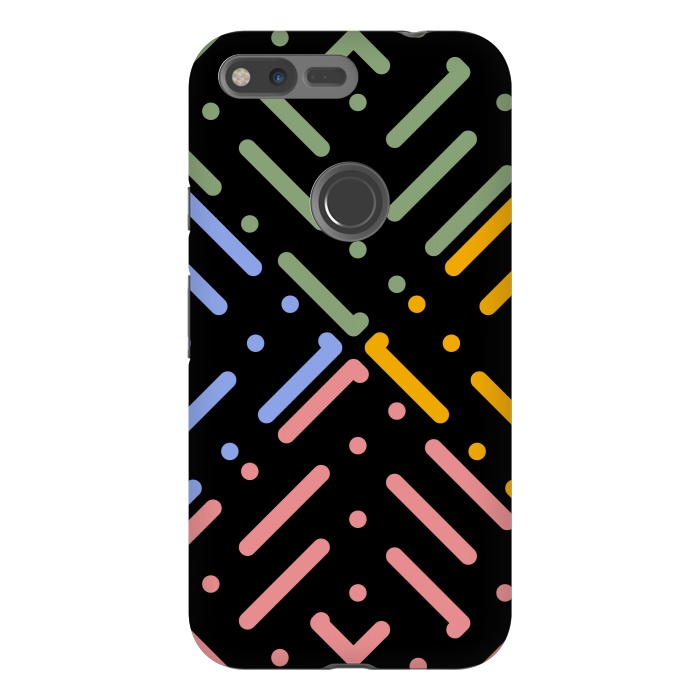 Pixel XL StrongFit Digital Line and Dots  by TMSarts