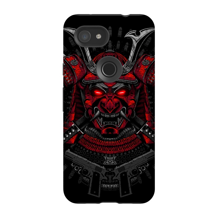 Pixel 3A StrongFit Red Samurai  by Alberto