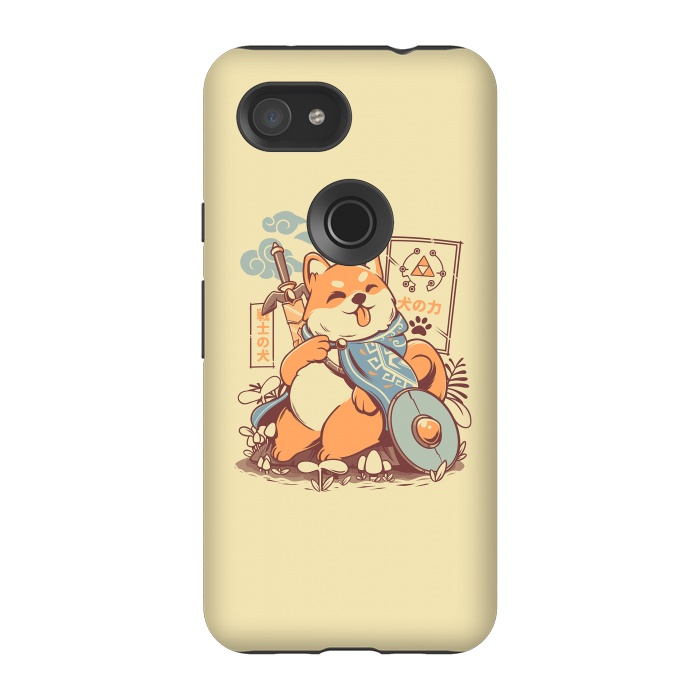 Pixel 3A StrongFit The legend of Dog by Ilustrata