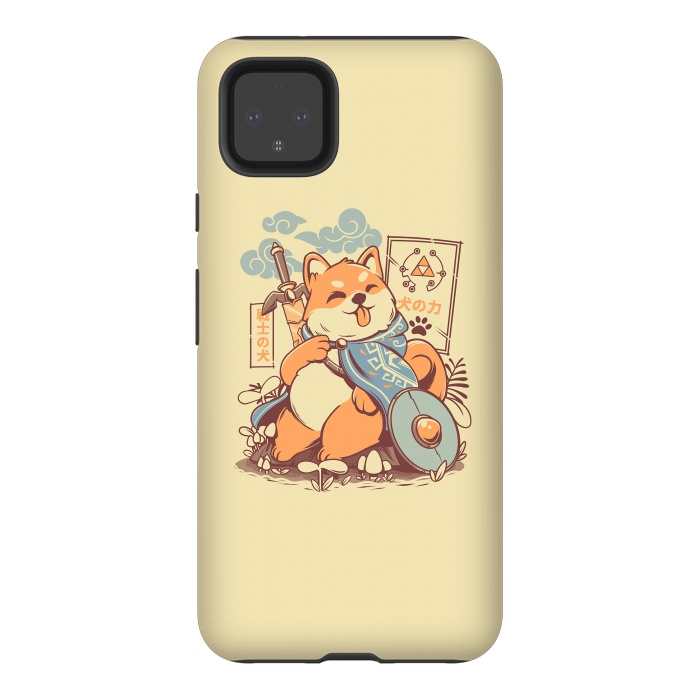 Pixel 4XL StrongFit The legend of Dog by Ilustrata