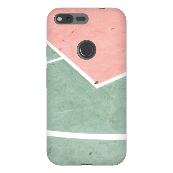 Pixel XL StrongFit green pink marble shades by MALLIKA