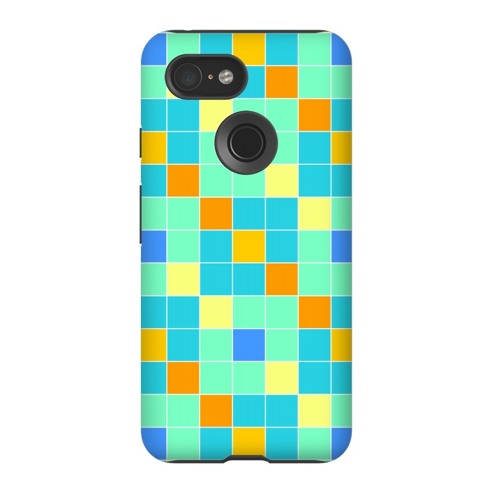 Pixel 3 StrongFit Squares  by Winston