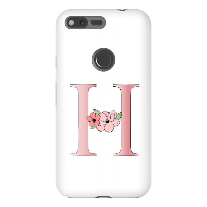 Pixel XL StrongFit Monogram Letter H by Martina