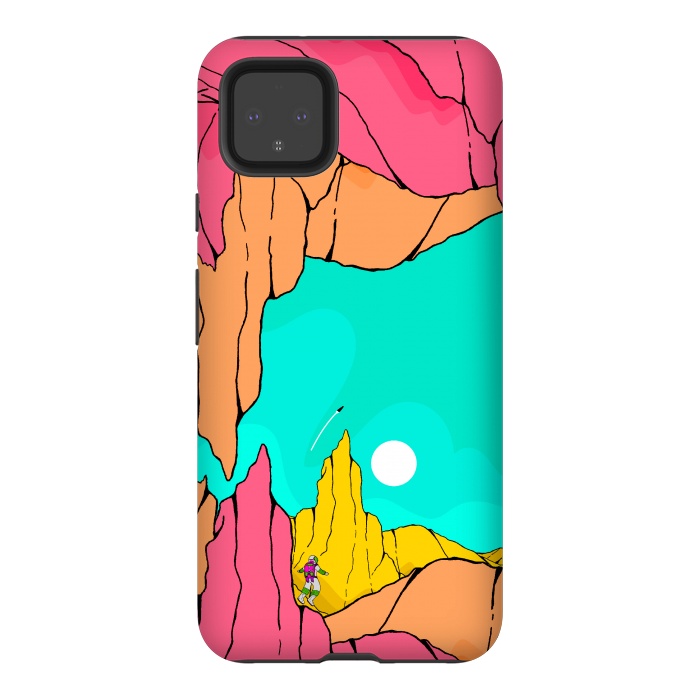 Pixel 4XL StrongFit Space cave by Steve Wade (Swade)