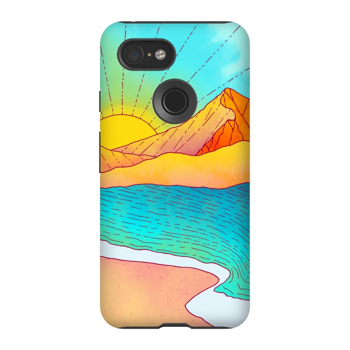 Pixel 3 StrongFit I wish to be by the sea by Steve Wade (Swade)