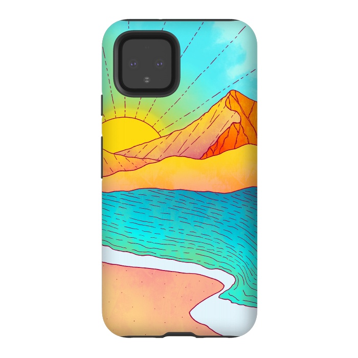 Pixel 4 StrongFit I wish to be by the sea by Steve Wade (Swade)