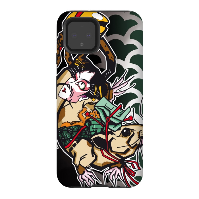 Pixel 4 StrongFit Japanese Rat by Milo "Mr Lucky" Marcer