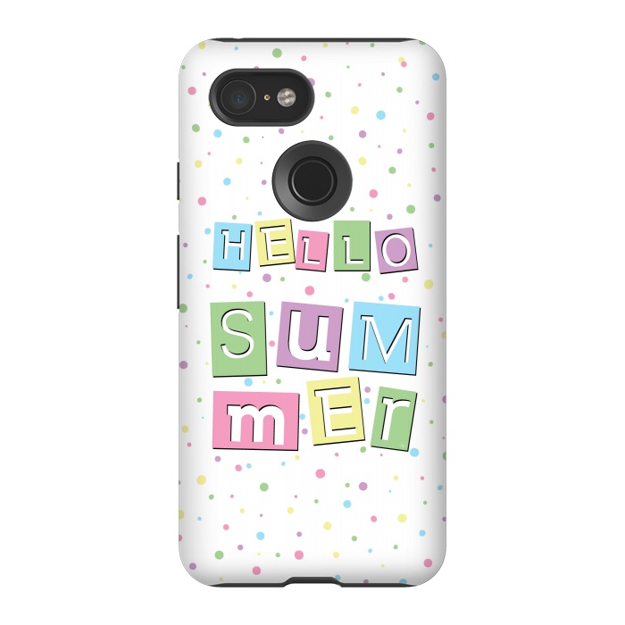 Pixel 3 StrongFit Hello Summer by Martina