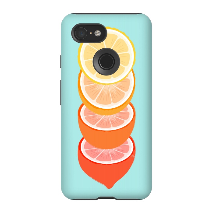 Pixel 3 StrongFit Citrus Love by Martina