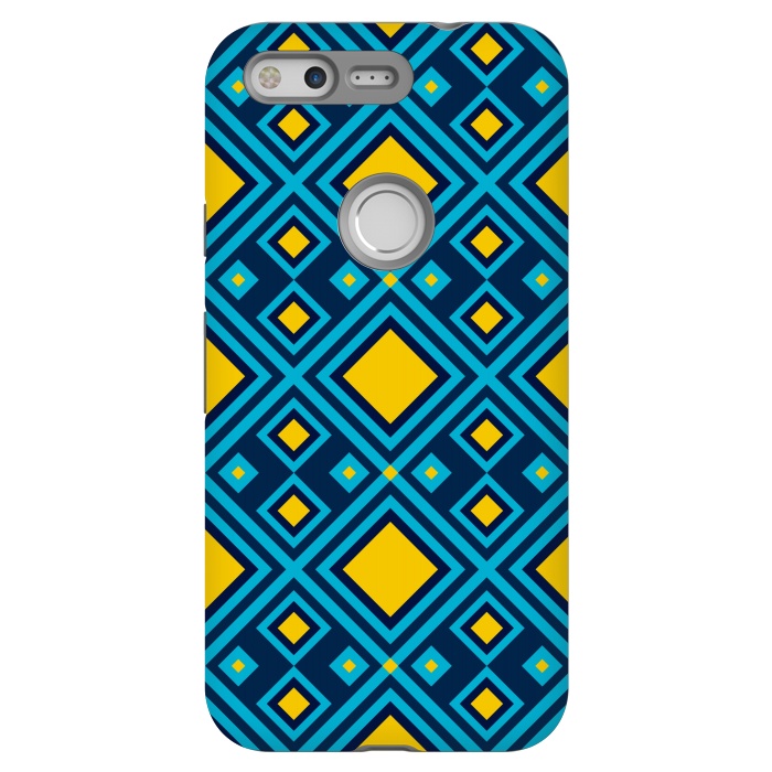 Pixel StrongFit Geometric Abstract Diamond by TMSarts