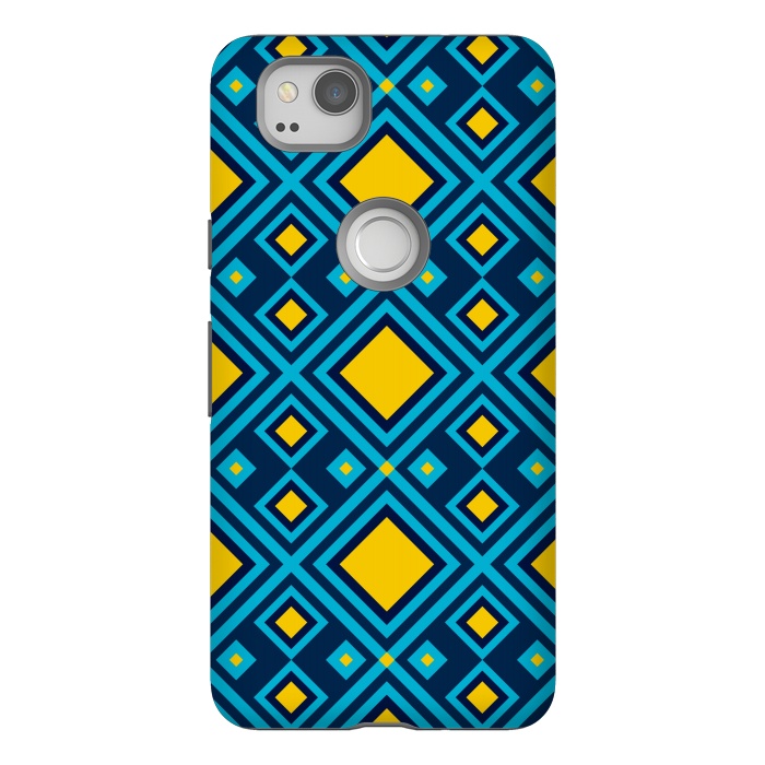Pixel 2 StrongFit Geometric Abstract Diamond by TMSarts