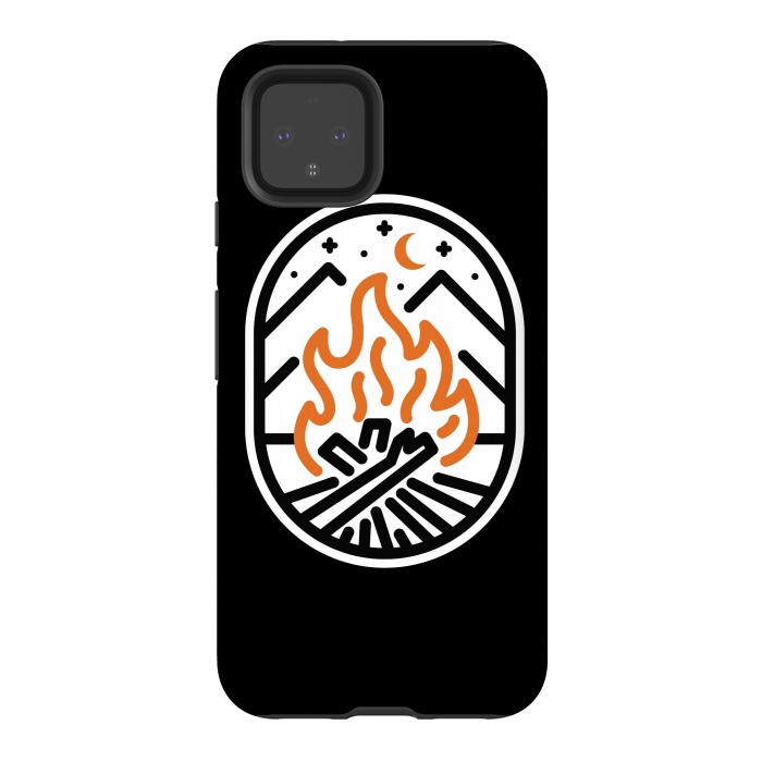 Pixel 4 StrongFit Camp Fire 1 by Afif Quilimo