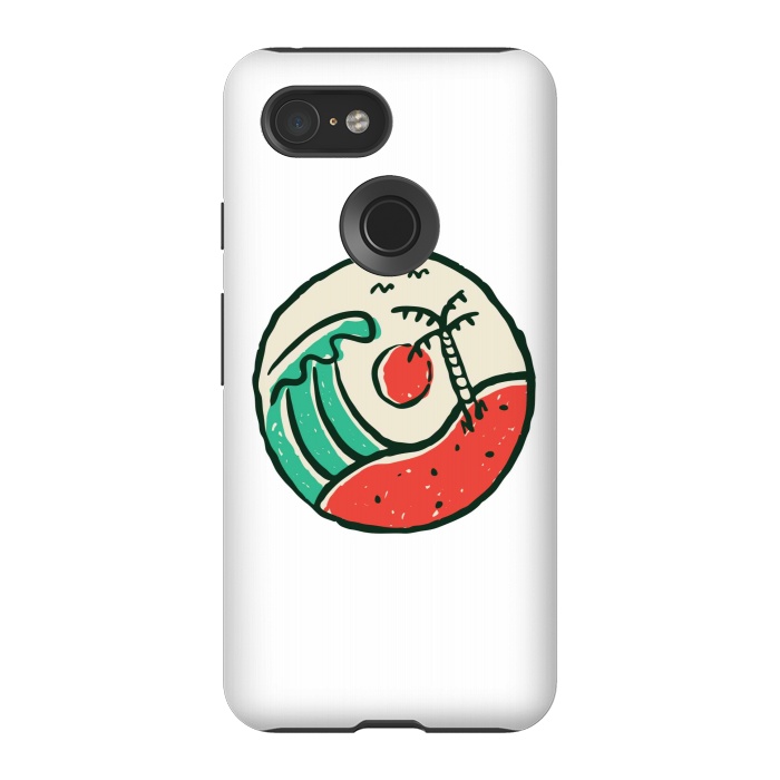 Pixel 3 StrongFit Big Wave by Afif Quilimo