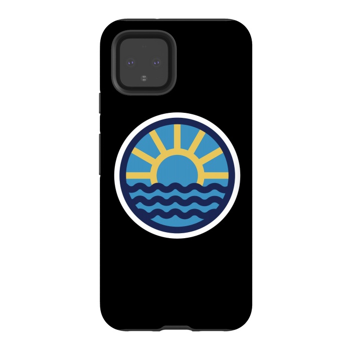 Pixel 4 StrongFit Sun Beach by Afif Quilimo