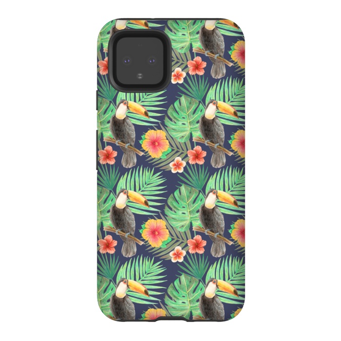 Pixel 4 StrongFit toucan bird in a jungle by Alena Ganzhela