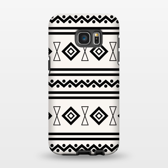 Galaxy S7 EDGE StrongFit Doodle Aztec by TMSarts