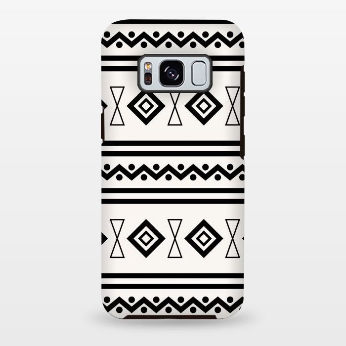 Galaxy S8 plus StrongFit Doodle Aztec by TMSarts