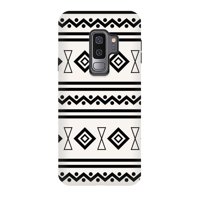 Galaxy S9 plus StrongFit Doodle Aztec by TMSarts