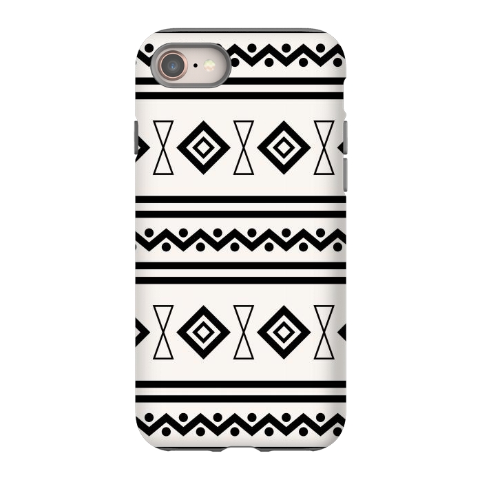 iPhone 8 StrongFit Doodle Aztec by TMSarts