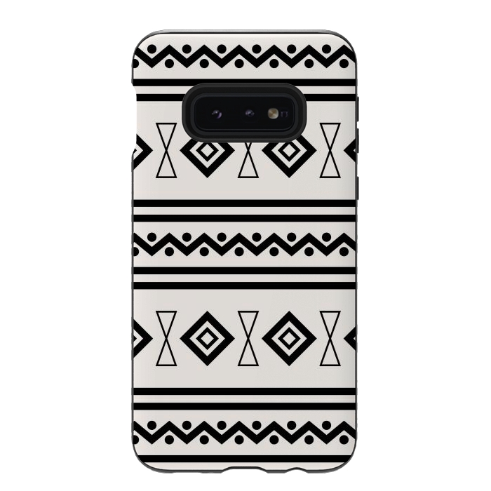 Galaxy S10e StrongFit Doodle Aztec by TMSarts