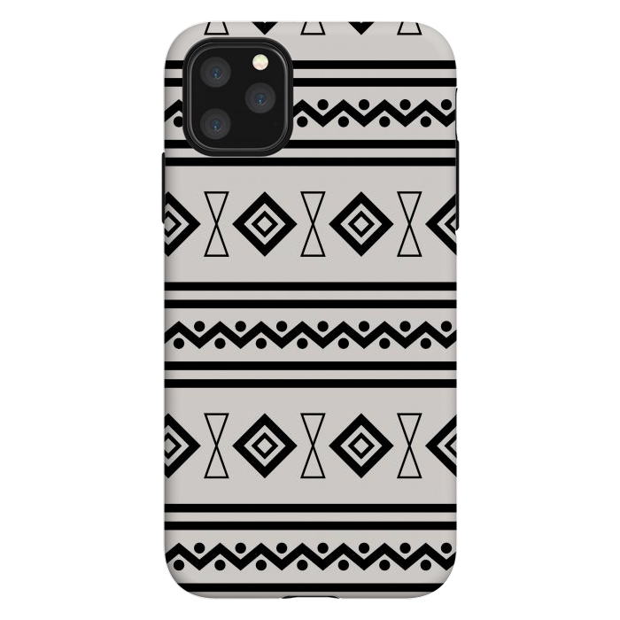 iPhone 11 Pro Max StrongFit Doodle Aztec by TMSarts