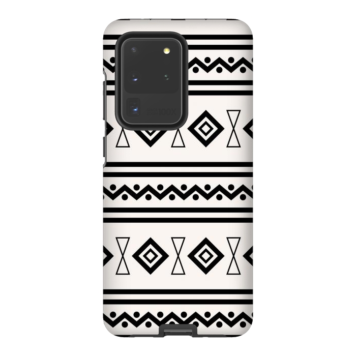 Galaxy S20 Ultra StrongFit Doodle Aztec by TMSarts