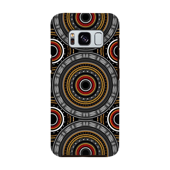 Galaxy S8 StrongFit Mandala Tribal Art by TMSarts