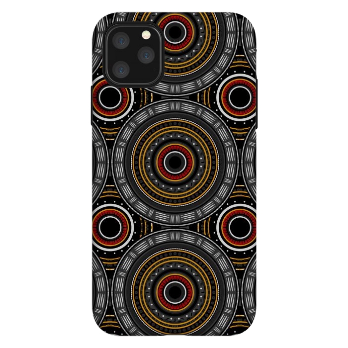 iPhone 11 Pro Max StrongFit Mandala Tribal Art by TMSarts