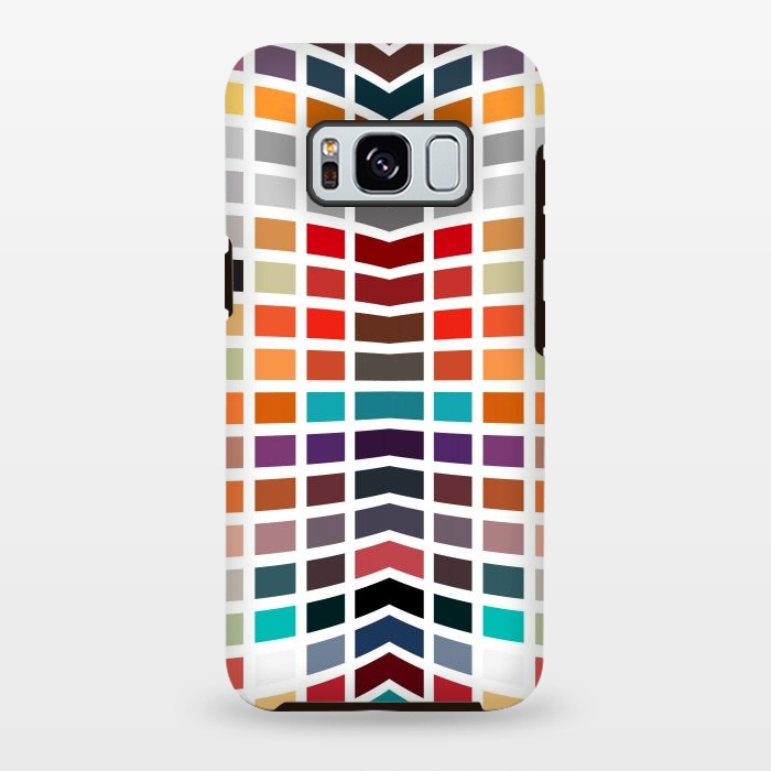 Galaxy S8 plus StrongFit Multi Colored by TMSarts