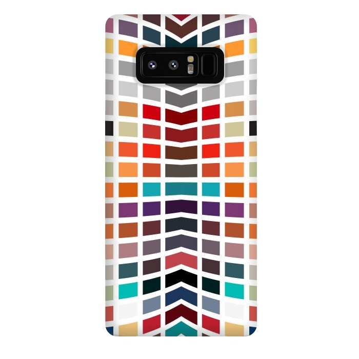 Galaxy Note 8 StrongFit Multi Colored by TMSarts