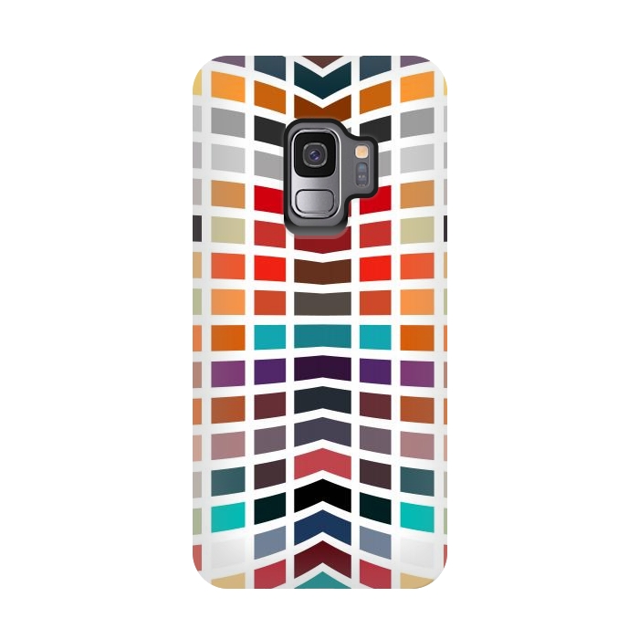 Galaxy S9 StrongFit Multi Colored by TMSarts